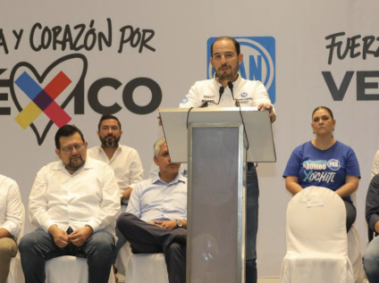 PAN califica a Cuitláhuac García como “dictadorzuelo”: “está desesperado porque va a perder”