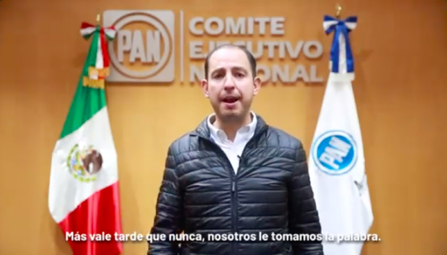 Marko Cortés admite diálogo con AMLO: “más vale tarde que nunca” afirmó