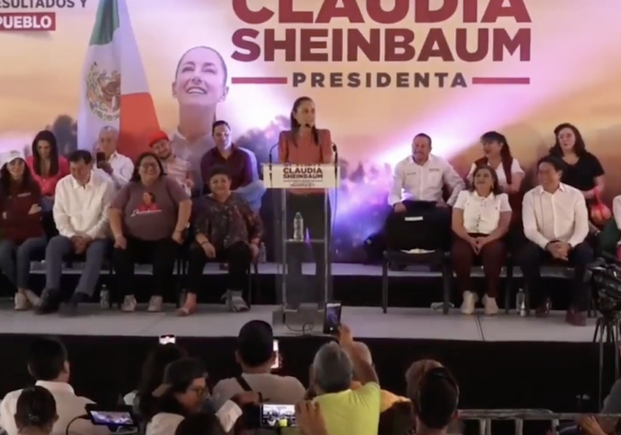 Sheinbaum califica como “frente guango de derecha” a la coalición opositora