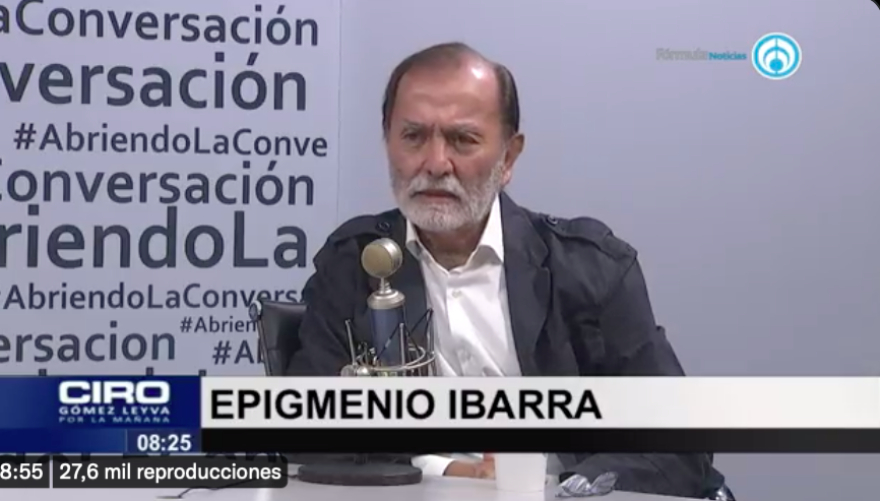 La TV y los medios le dieron la espalda al país: Epigmenio Ibarra