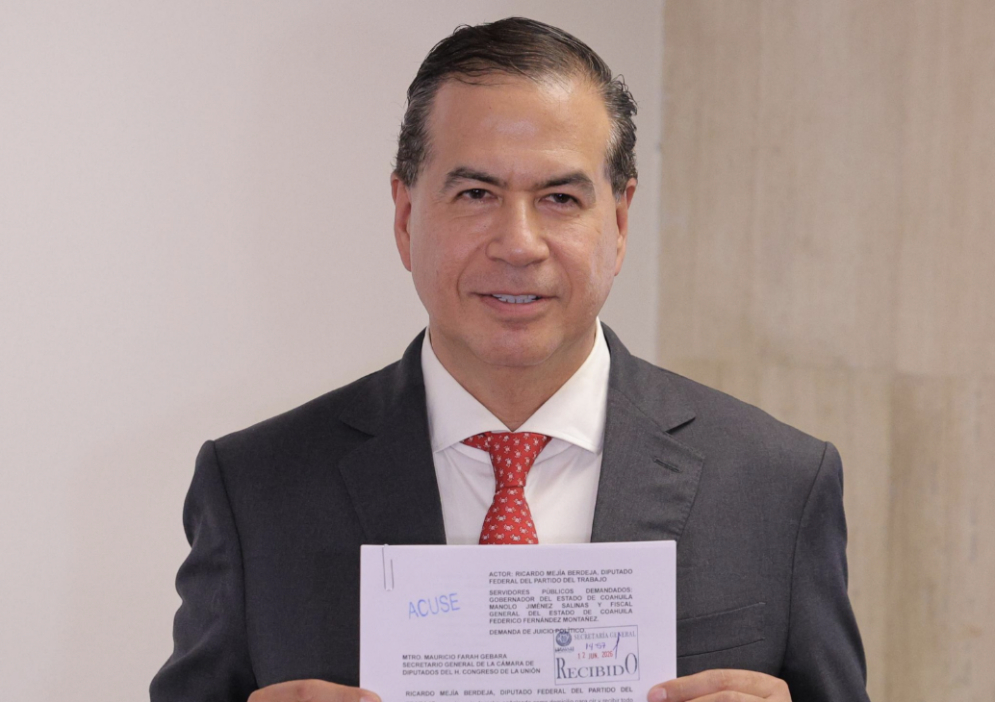 Exige la 4T juicio político contra Manolo Jiménez tras elección de Coahuila
