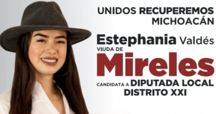 Estephanía Valdés, "Viuda de Mireles"