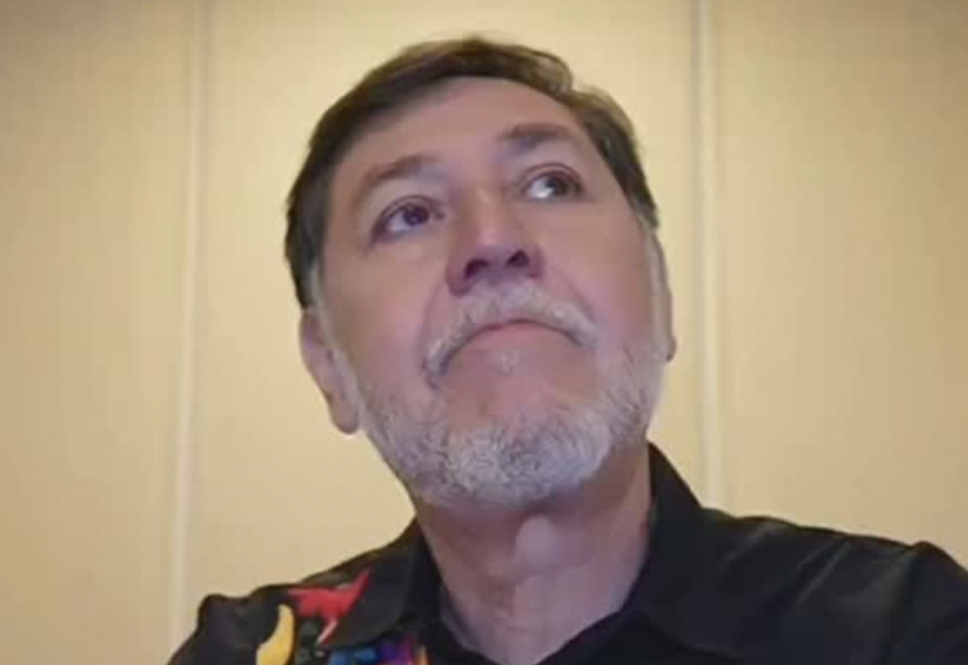 Noroña anuncia que por afectaciones de lluvias va a posponer denuncias contra ADN 40 y no develará su foto como ex presidente del Senado