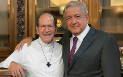 Veo "rasgos muy importantes de santidad" en AMLO, dice el Padre Solalinde
