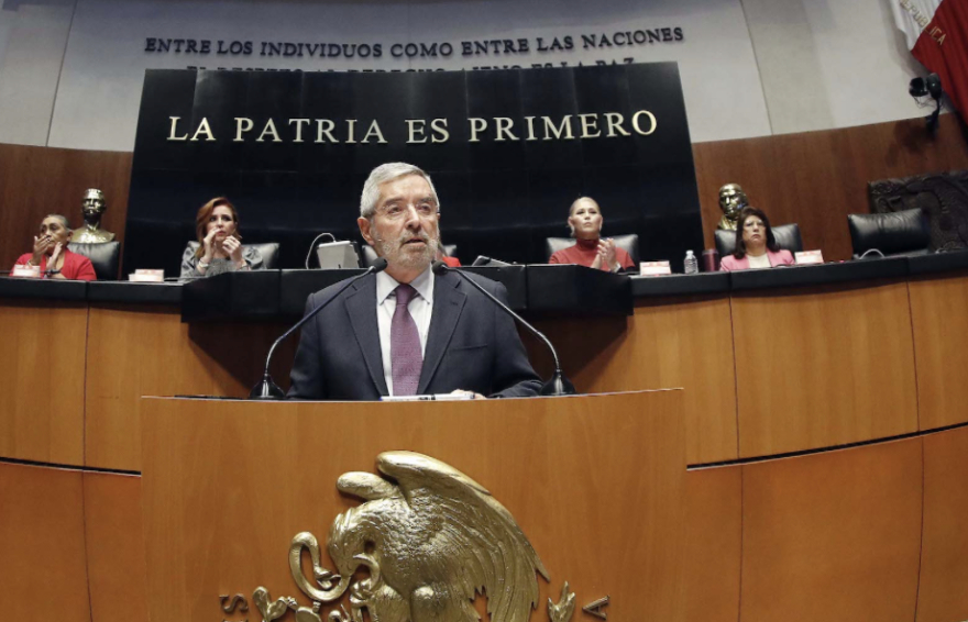 Juan Ramón de la Fuente asegura que hay buen mecanismo político en la relación con EU y Canadá