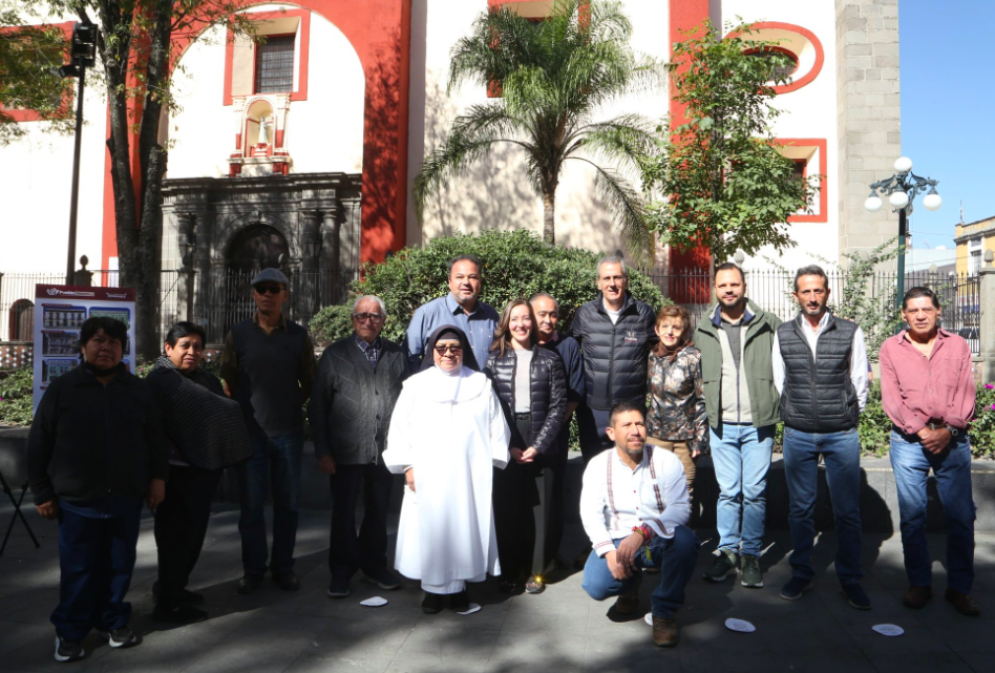 Pepe Chedraui supervisa avanza los trabajos de mejoramiento de la imagen urbana del Centro Histórico