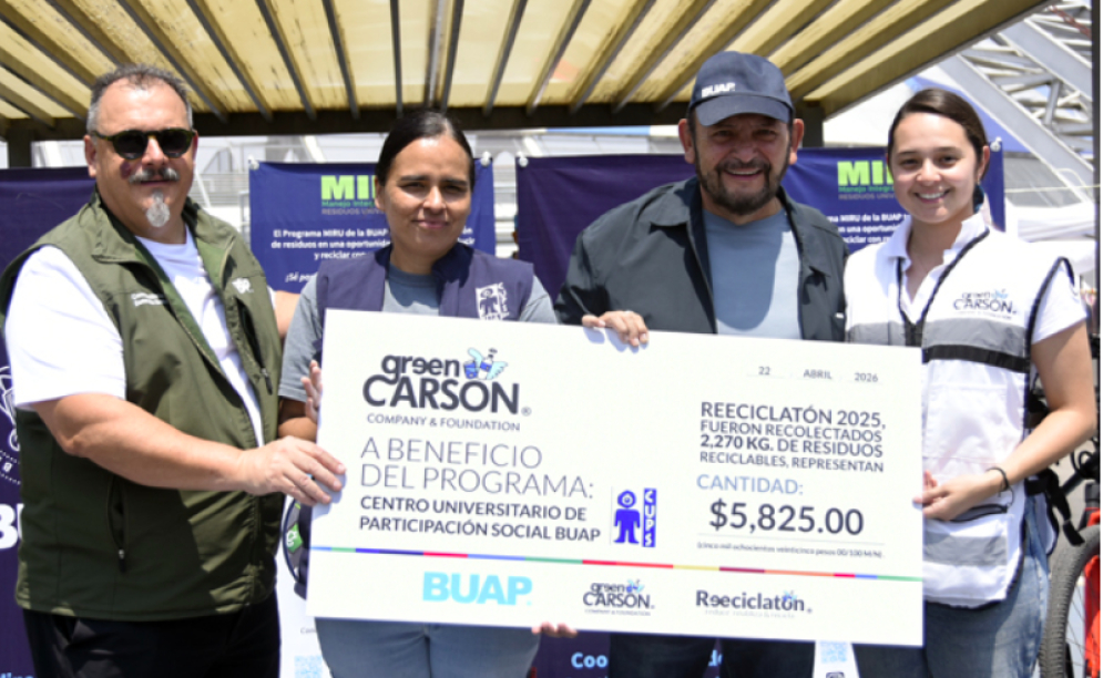 Realiza BUAP Reciclatón 2026