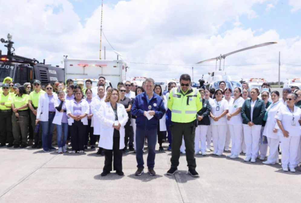Salud Tlaxcala reporta 8 lesionados por Huamantlada