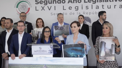 PAN exige detener operaciones del Tren Maya para investigar corrupción que provoca daños irreversibles a la selva y cenotes