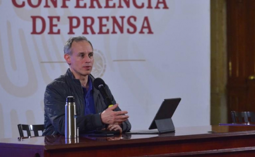 Hugo López-Gatell en conferencia de prensa