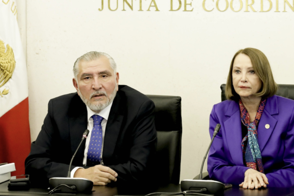 Adán Augusto presume que Senado ya devolvió 800 mdp a la tesorería de la federación por extinción de fideicomiso