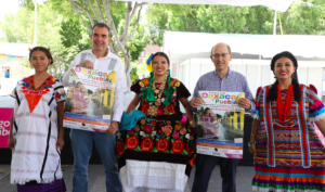 Llega la ‘Presencia de Oaxaca en Puebla’ al Parque del Carmen