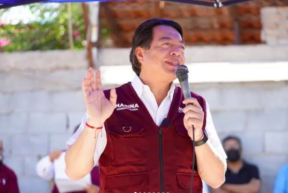Mario Delgado asegura que la oposición está derrotada hacia 2024: “no hay tiro”