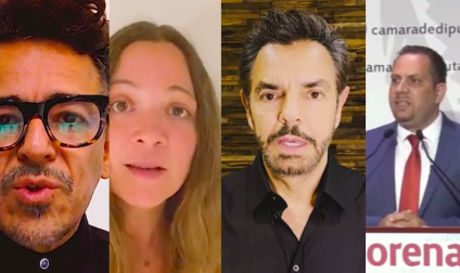INE batea queja de morenistas contra Derbez, Lafourcade, Rubén Albarrán y otros artistas