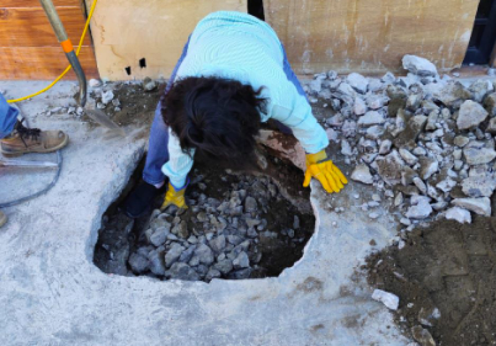 CAPAMH realiza acciones de mantenimiento en el servicio del agua