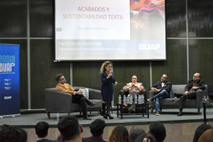 Imparte BUAP mesa redonda “Tendencias actuales de Ingeniería Textil en el mundo”