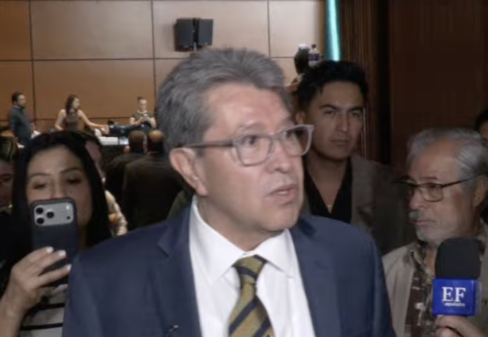 Monreal presume que Sheinbaum ha combatido al crimen organizado