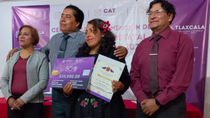 Casa de las Artesanías de Tlaxcala premió a las y los ganadores del III Concurso Artesanal de Totomoxtle 2025,
