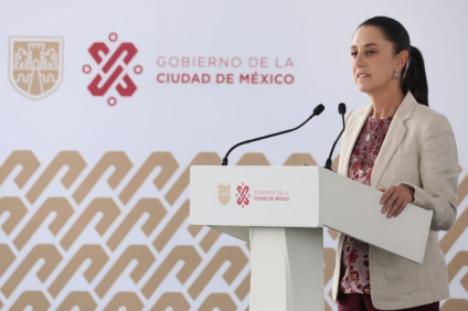 Sheinbaum expresa su "apoyo" y "cariño" a Delfina Gómez tras ganar encuesta en Edomex