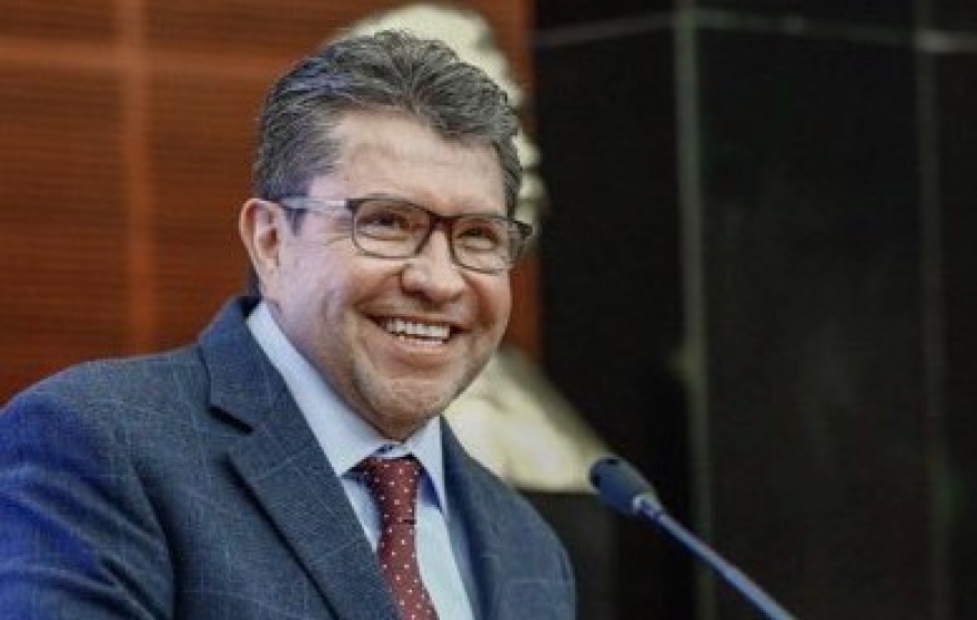 El senador Ricardo Monreal