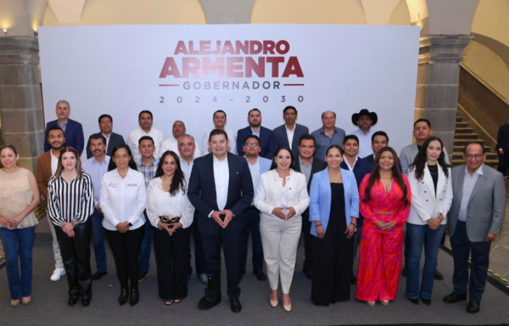 Armenta sostiene reunión con alcaldes electos para iniciar los trabajos en materia de seguridad.