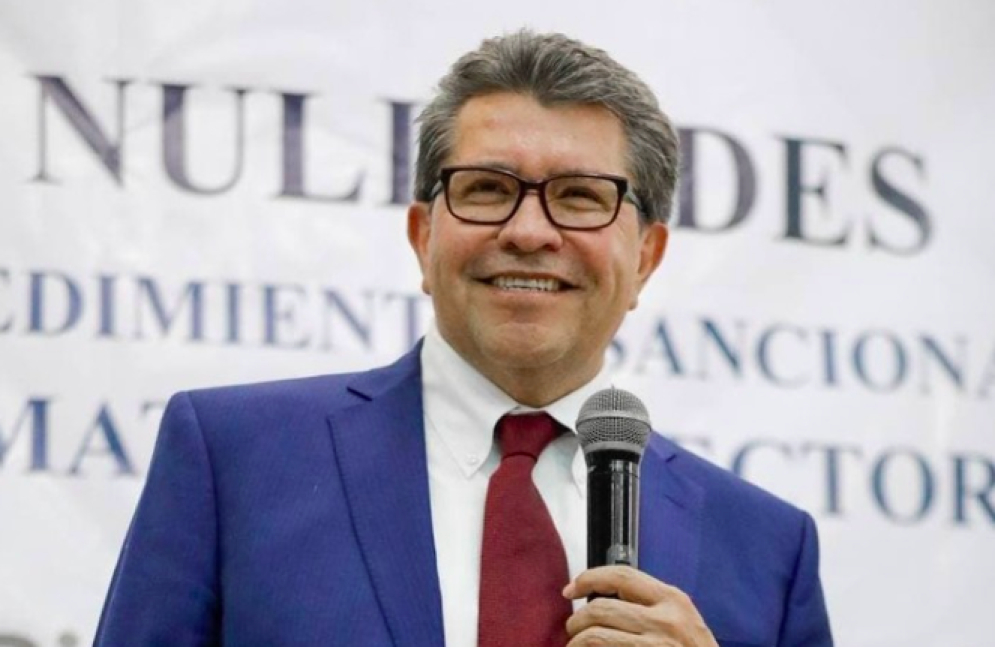 Morena vive “colgado” del presidente, advierte Ricardo Monreal