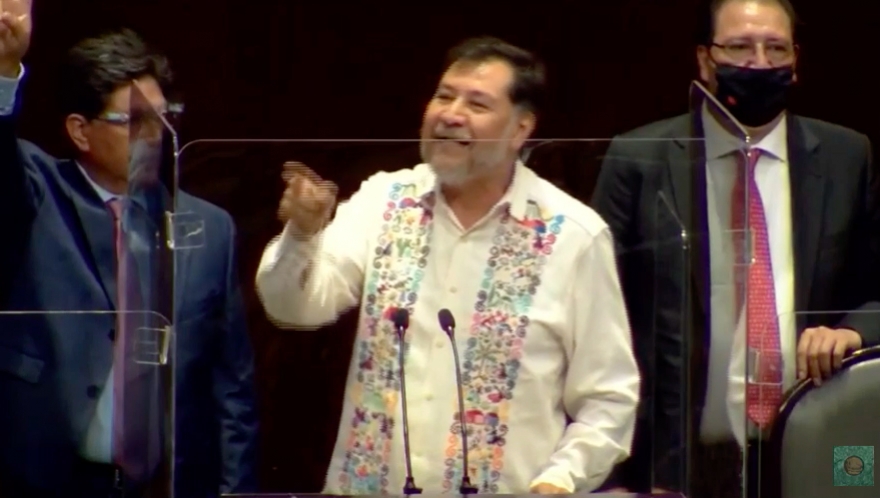 Yo soy presidente de la Cámara en el corazón de México: Noroña