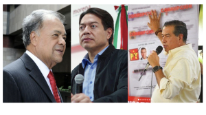 Ricardo Mejía advierte a Mario Delgado y Alberto Anaya que “la única forma de bajarlo de la candidatura es “que lo maten”