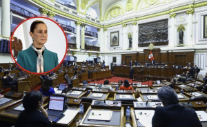 Congreso de Perú nombra persona non grata a Sheinbaum por entrometerse en la a situación política de ese país