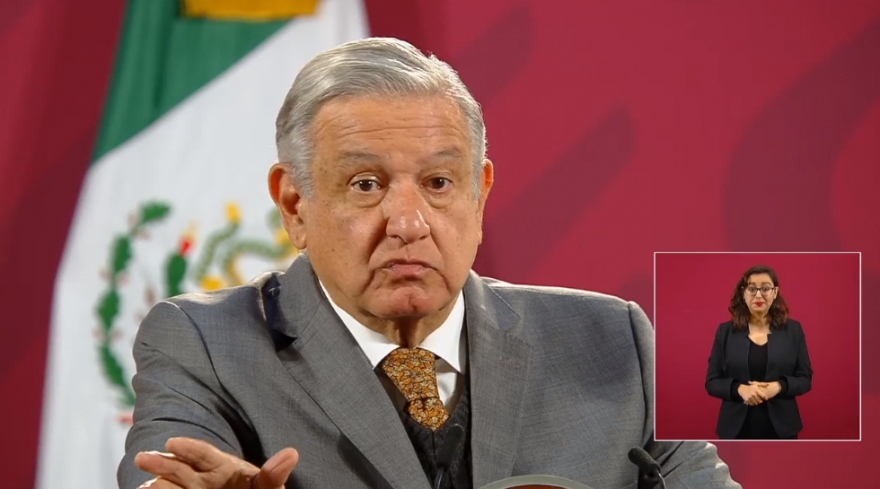 AMLO en conferencia de prensa