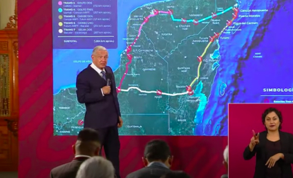 AMLO rechaza hacer cambios en el tramo 5 del Tren Maya tras reclamos de activistas