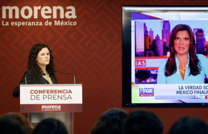 Luisa Alcalde acusa que la oposición es “anti patriota”   