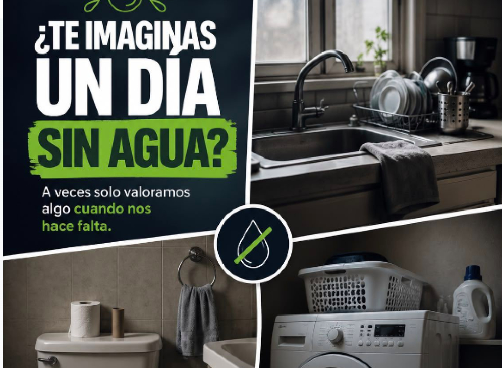 ¿Te imaginas un día sin agua?