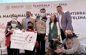 Anuncia gobierno estatal campaña de vacunación antirrábica para perros y gatos; permanecerá hasta el 1 de abril