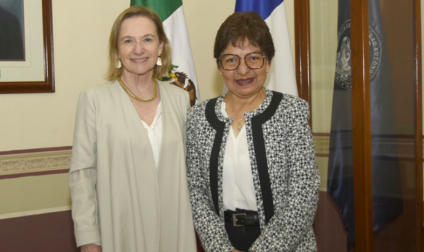 Lilia Cedillo se reúne con Embajada de Francia en México para estrechar vínculos