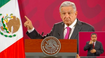AMLO se molesta con el senado por congelar iniciativa para eliminar el fuero presidencial; "es kafkiano"