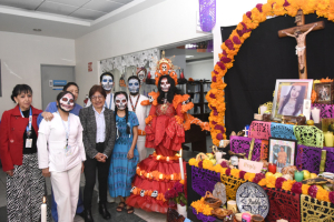 BUAP celebra Día de Muertos con hermosas ofrendas