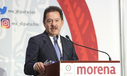 Mier justifica respaldo a AMLO para reformar el poder judicial: “somos nosotros quienes debemos defender a la patria”, dice