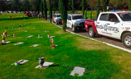 Sergio Salomón implementa operativo de seguridad durante festividades de muertos en el estado