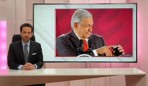 Carlos Loret de Mola y Andrés Manuel López Obrador