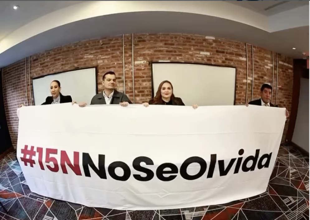 PAN escala a la CIDH represión del gobierno morenista en la marcha del #15N