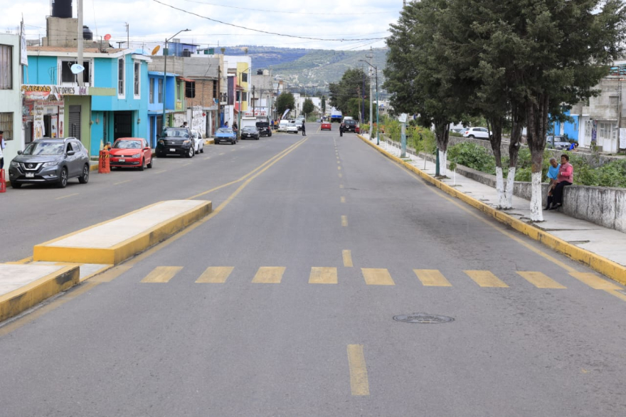 Entregan rehabilitación de calles del municipio de Chiautempan