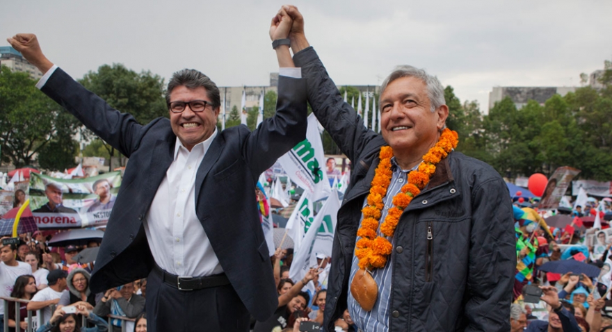 Ricardo Monreal y AMLO