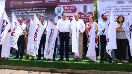 PEMEX premia a Puebla por combate de hidrocarburo robado