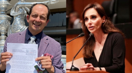 Reportero de la ‘mañanera’ pide el desafuero de Lilly Téllez por supuestamente promover el “terrorismo digital”