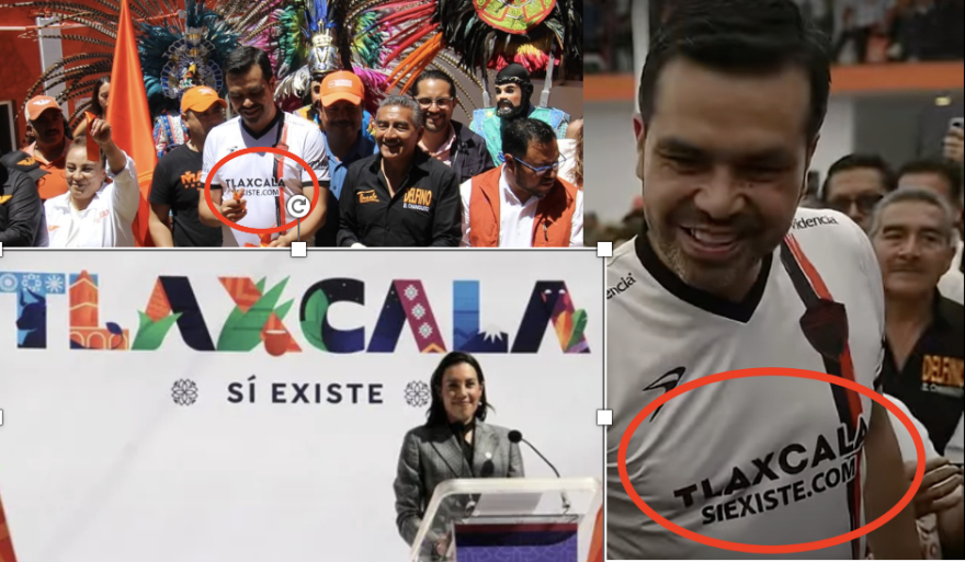 Máynez presume leyenda “Tlaxcala sí existe” creada por la morenista en SECTUR Josefina Rodríguez Zamora