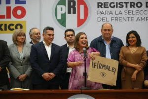 PRI reitera su respaldo a Xóchitl Gálvez: “es una compañera nuestra”