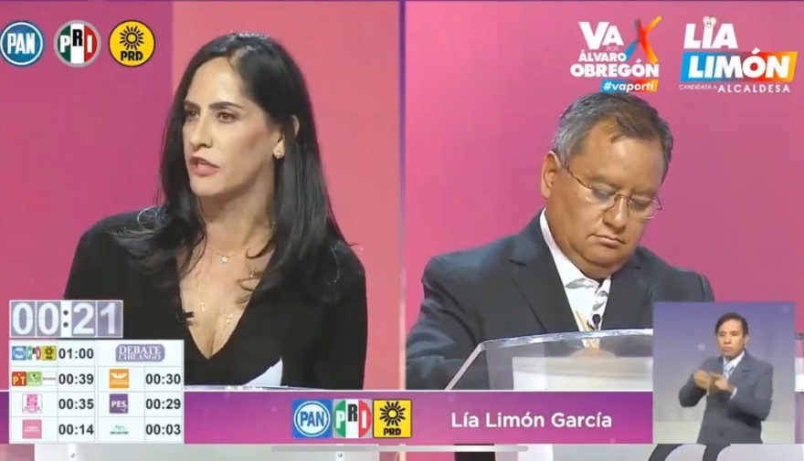 Seguramente en lugar de atender su actividad estaba en el bar La Corbata: Lía Limón a candidato de Morena