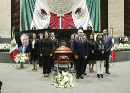 Diputados dan el último adiós a Porfirio Muñoz Ledo