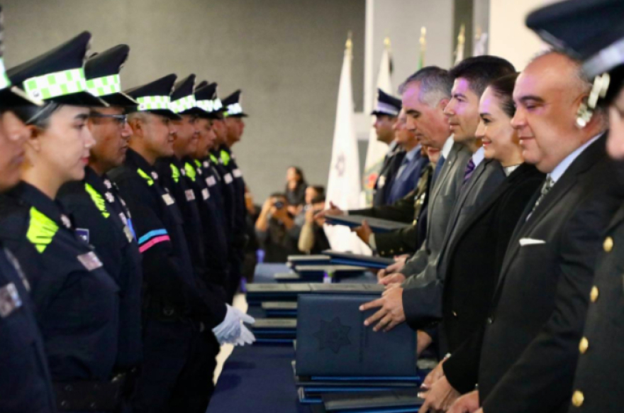 61 nuevos policías se unen a la SCC en Puebla capital